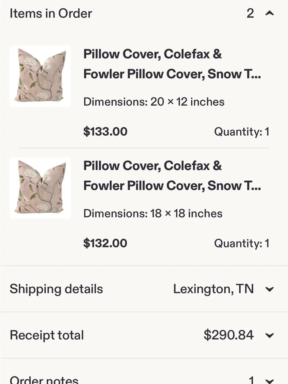 Colefax & Fowler pair decorative